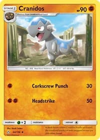 Cranidos - SM - Ultra Prism - Pokemon card