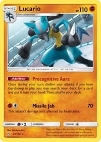Lucario - SM - Ultra Prism - Pokemon card
