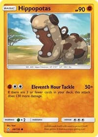 Hippopotas - SM - Ultra Prism - Pokemon card