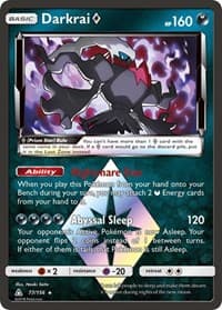 Darkrai Prism Star - SM - Ultra Prism - Pokemon card