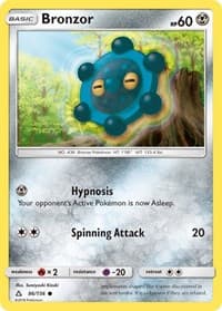 Bronzor - SM - Ultra Prism - Pokemon card
