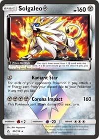 Solgaleo Prism Star - SM - Ultra Prism - Pokemon card