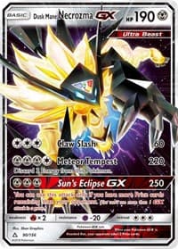 Dusk Mane Necrozma GX - SM - Ultra Prism - Pokemon card