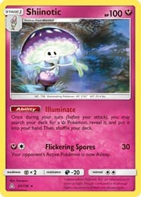 Shiinotic - SM - Ultra Prism - Pokemon card