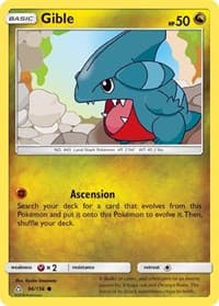 Gible (96) - SM - Ultra Prism - Pokemon card