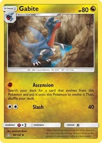 Gabite - SM - Ultra Prism - Pokemon card