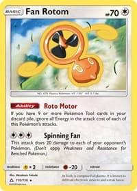 Fan Rotom - SM - Ultra Prism - Pokemon card