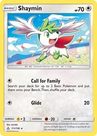 Shaymin (111) - SM - Ultra Prism - Pokemon card