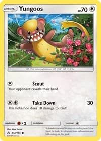 Yungoos - SM - Ultra Prism - Pokemon card