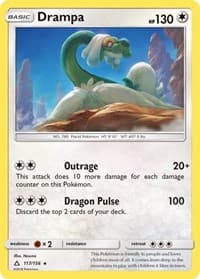 Drampa - SM - Ultra Prism - Pokemon card