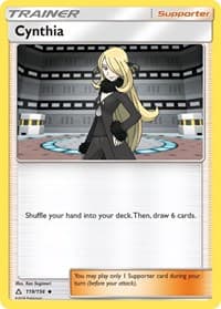 Cynthia - SM - Ultra Prism - Pokemon card