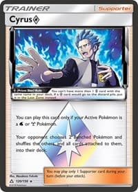 Cyrus Prism Star - SM - Ultra Prism - Pokemon card