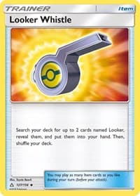 Looker Whistle - SM - Ultra Prism - Pokemon card