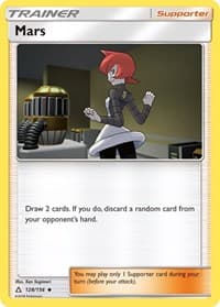 Mars - SM - Ultra Prism - Pokemon card
