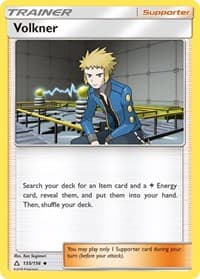 Volkner - SM - Ultra Prism - Pokemon card