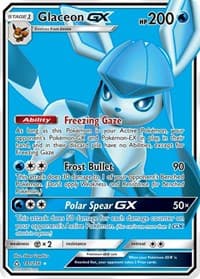 Glaceon GX (Full Art) - SM - Ultra Prism - Pokemon card