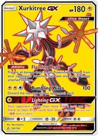 Xurkitree GX (Full Art) - SM - Ultra Prism - Pokemon card
