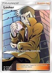 Looker (Full Art) - SM - Ultra Prism - Pokemon card