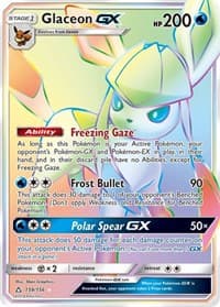 Glaceon GX (Secret Rare) - SM - Ultra Prism - Pokemon card
