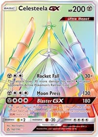 Celesteela GX (Secret Rare) - SM - Ultra Prism - Pokemon card