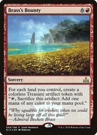 Brass's Bounty (Draft Weekend) - Launch Party & Release Event Promos - Magic: The Gathering card