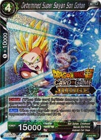 Determined Super Saiyan Son Gohan - Judge Promotion Cards - Dragon Ball Super: Masters card