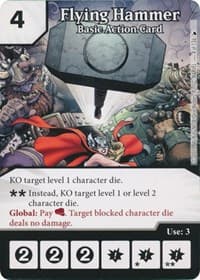 Flying Hammer - The Mighty Thor - Dice Masters card