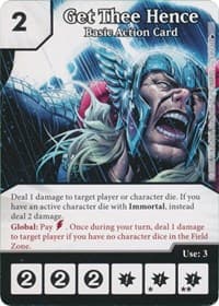 Get Thee Hence - The Mighty Thor - Dice Masters card