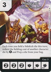 Midgard - The Mighty Thor - Dice Masters card