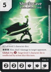 Shockwave - The Mighty Thor - Dice Masters card