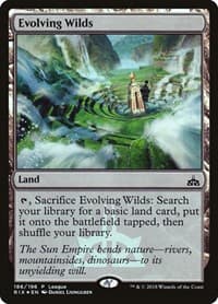 Evolving Wilds - League Promos - Magic: The Gathering card