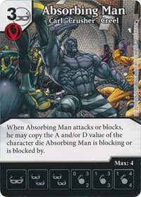 Absorbing Man - Carl "Crusher" Creel - The Mighty Thor - Dice Masters card