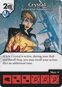 Crystal - Crystalia Amaquelin - The Mighty Thor - Dice Masters card