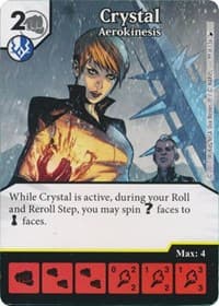 Crystal - Aerokinesis - The Mighty Thor - Dice Masters card