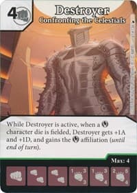 Destroyer - Confronting the Celetials - The Mighty Thor - Dice Masters card