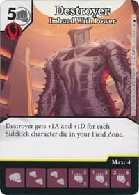 Destroyer - Imbued with Power - The Mighty Thor - Dice Masters card