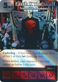 Earth X The Skull - Telepathic Awakening - The Mighty Thor - Dice Masters card
