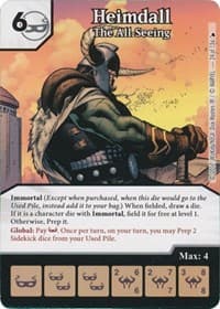 Heimdall - The All-Seeing - The Mighty Thor - Dice Masters card