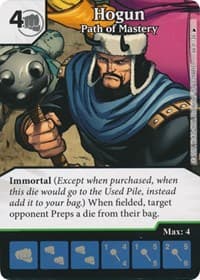 Hogun - Path of Mastery - The Mighty Thor - Dice Masters card