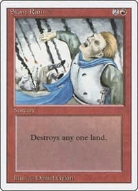 Stone Rain - Revised Edition - Magic: The Gathering card