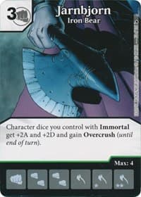 Jarnbjorn - Iron Bear - The Mighty Thor - Dice Masters card