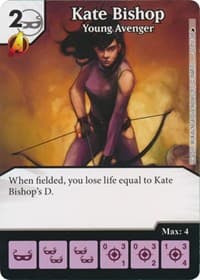 Kate Bishop - Young Avenger - The Mighty Thor - Dice Masters card