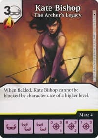Kate Bishop - The Archer's Legacy - The Mighty Thor - Dice Masters card