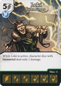 Loki - Norn Stones - The Mighty Thor - Dice Masters card