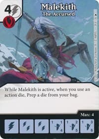 Malekith - The Accursed - The Mighty Thor - Dice Masters card