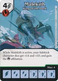 Malekith - King of the Dark - The Mighty Thor - Dice Masters card