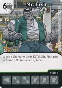 Mr. Fixit - Smashing Style - The Mighty Thor - Dice Masters card