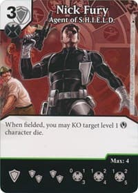 Nick Fury - Agent of S.H.I.E.L.D. - The Mighty Thor - Dice Masters card