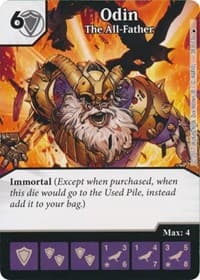 Odin - The All-Father - The Mighty Thor - Dice Masters card