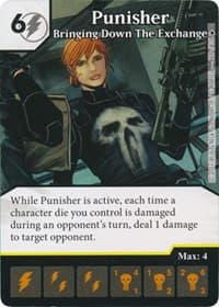 Punisher - Bringing Down the Exchange - The Mighty Thor - Dice Masters card